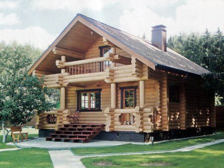 Строительство деревянного дачного домика