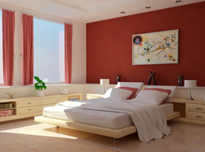 Стили интерьера спальни, интерьер спальни в стиле минимализм