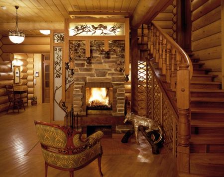 Секреты деревянного интерьера дома