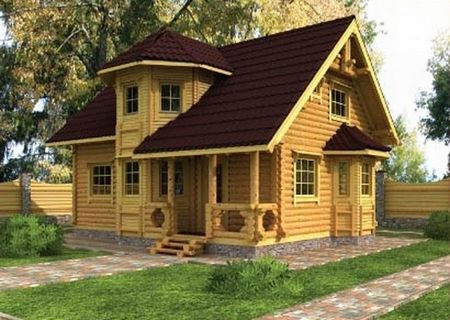 Строительство деревянного душевого домика